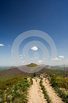 View from Polonina Wetlinska Towards Szeroki Wierch photo