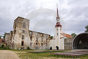 View of Poltsamaa Order Castle