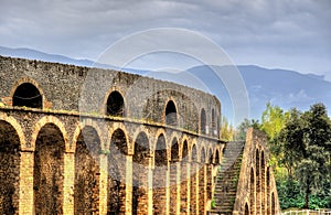 View of the Pompeii Amphitheatre