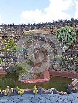 Popular Jardin de Cactus, Lanzarote, Spain photo