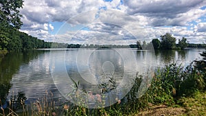 View of pond near Trebon city