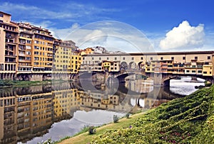 View of ponte vecchio - florence