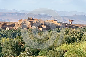 View of the populations of the Atlas in Morocco