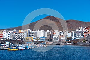 View of port at La Restinga town at El Hierro, Canary islands, Spain