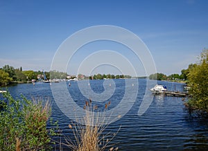 View of the port of Werder an der Havel photo