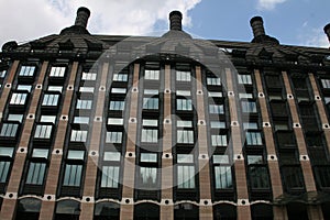 View of the Portcullis House, Government office in London, England photo