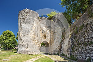View of the Porte de Soissons