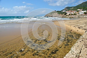 View of Portixeddu beach