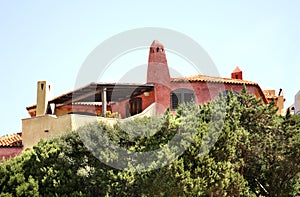 View of Porto Cervo. Sardegna. Italia