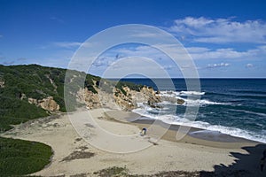 View of Porto Illixi beach photo