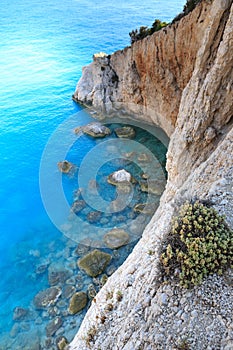 View from Porto Katsiki beach, Greece