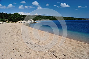 View of Porto Liscia beach photo