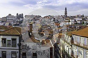 View of Porto, old town, Portugal, Europe.