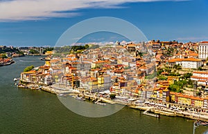 View of Porto over the river Douro