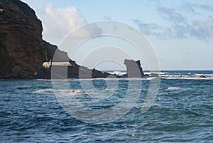 View of Porto Paglia beach