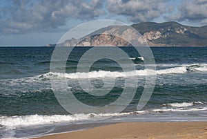 View of Porto Paglia beach photo