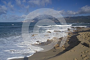 View of Porto Paglia beach