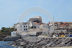 A view of Portoscuso, Sardinia