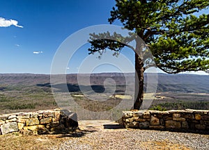 View from Potts Mountain, Virginia