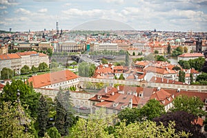 The view on Prague