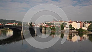 View at the Prague Castle in Hradcany district