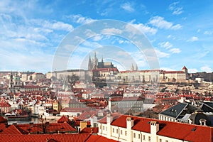 View of Prague city