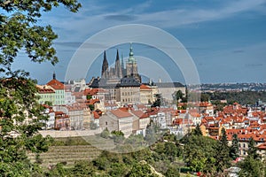 View of Prague from Petrin Hill