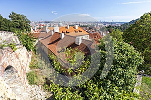 View of Prague from Prazsky Hrad