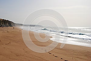Praia do Meco beach in Portugal. photo