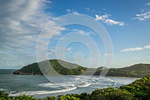 View of the Praia Vermelha beach photo