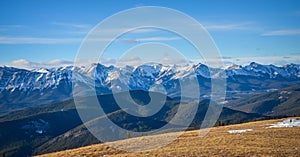 View from Prairie Mountain, Alberta