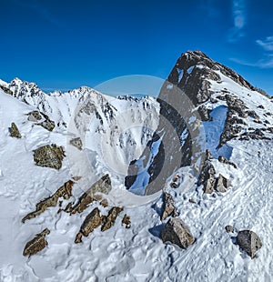 View from Predne Solisko, High Tatras