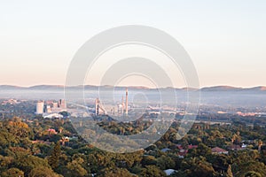 View of Pretoria North with the Magaliesberg