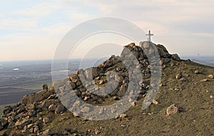 View from Pricopan Peak in Macin Mountain