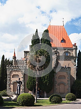 View of Princess Gagarina Palace, Crimea