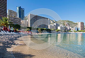 View of the Principality of Monaco and Montecarlo photo