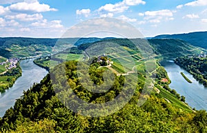 View from the Prinzenkopf observation Tower, Rhineland-Palatinate, Germany, Europe