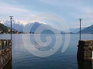 View from the promenade in Gravedona