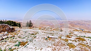 The View of the ` promised land` from Mount Nebo