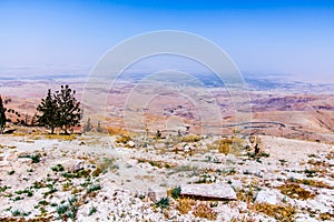 View of the ` promised land` from Mount Nebo