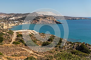 View of Provatas and in Agios Sostis Beaches