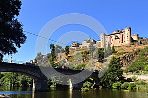 view of Puebla de Sanabria, Zamora province, Castilla-Leon, Spain photo