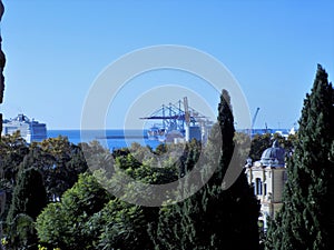 View from Puerta-Oscura-Malaga