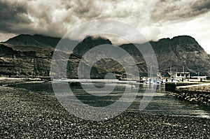 View of Puerto de las Nieves in Gran Canaria, Spain