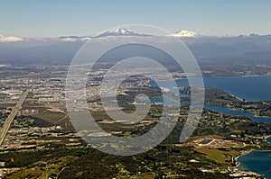 View of Puerto Montt, Chile
