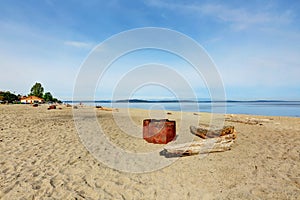 View of Puget Sound from Alki Beach Park