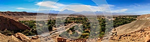 View from PukarÃÂ¡ de Quitor Panorama, San Pedro de Atacama, Northern Chile photo