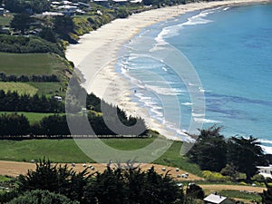 Puketeraki Lookout of Karitane Beach