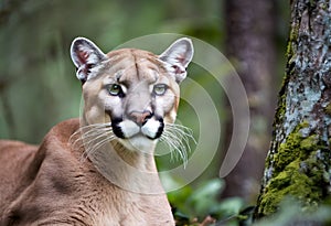 A view of a Puma in the Jungle