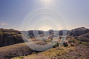 The view in Pungo Andongo rocks - Angola